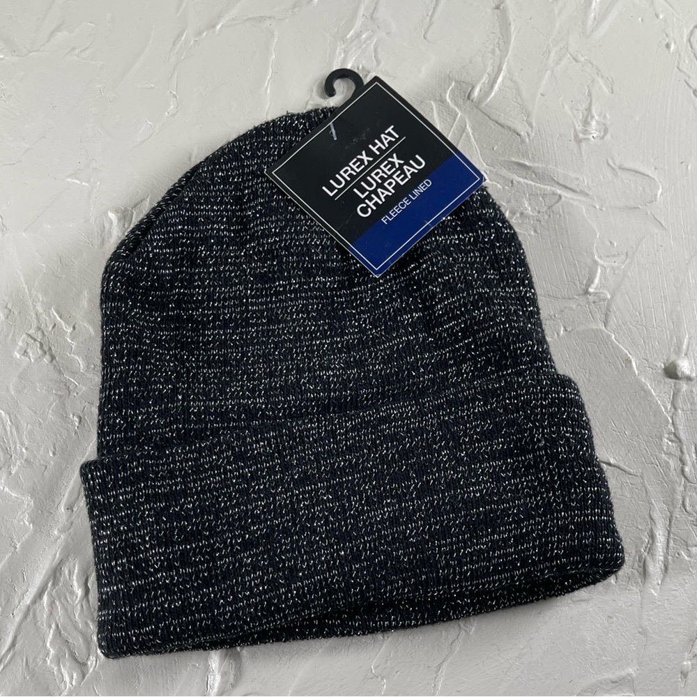 *NWT Greenbrier Lurex Knitted  Beanie Hat